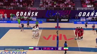 ببینید؛ خلاصه والیبال ایران ۳ - بلغارستان ۰