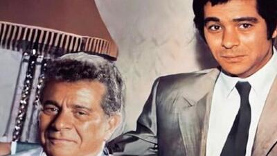 تصویر روز | پشت صحنه فیلم قهرمانان سال 49؛ استوارت ویتمن و بهروز وثوقی | گلی شی