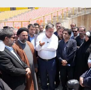 بازسازی ورزشگاه شهید باکری ارومیه با شتابی جهادی / بهره‌برداری تا پایان مرداد