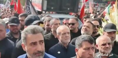 تصویری از لحظۀ حملۀ رژیم صهیونیستی به جلسۀ شورای‌ عالی امنیت ملی + فیلم