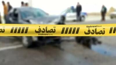 تصادف در ملایر ۲ کشته و یک مجروح برجای گذاشت