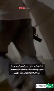 شرور مسلح و عامل تیراندازی در محله دیلمان با شلیک پلیس زمین‌گیر شد