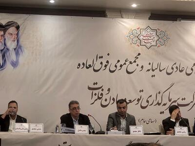 مجمع عمومی عادی سالانه شرکت سرمایه گذاری توسعه معادن و فلزات