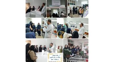 بازدید علمی نخبگان بسیج دانش‌آموزی از مرکز رشد و فناوری بسیج شهید کرمی تویسرکان
