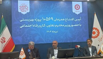 آیین افتتاح همزمان ۱۰ هزارو ۵۶۱ پروژه سازمان بهزیستی در کشور