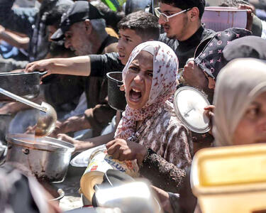 فــریـاد غـزه در جهانِ کور  و کر