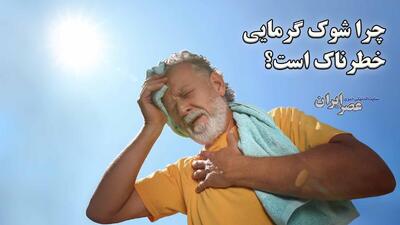 چرا شوک گرمایی خطرناک است؟ قاتل خاموش روزهای داغ (فیلم)