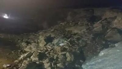 ریزش کوه در بلده مازندران جان ۲ نفر را گرفت (+ عکس)