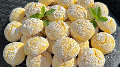 طرز تهیه بیسکویت لیمویی نرم و خوش عطر با دستور ساده و خانگی