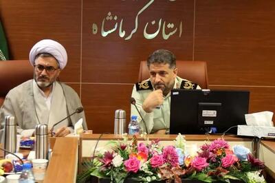 ۲۲۴ تیم پلیس کرمانشاه امنیت زائران اربعین را تامین می‌کنند