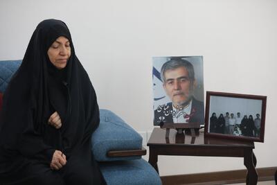 دیدار مشاور مقام معظم رهبری با خانواده شهید فریدون عباسی | تصاویر