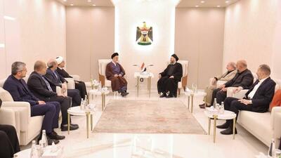 تقدیر حکیم از مقاومت ملت ایران/تأکید بر نقش زیارت اربعین در تحکیم روابط تهران و ‌بغداد