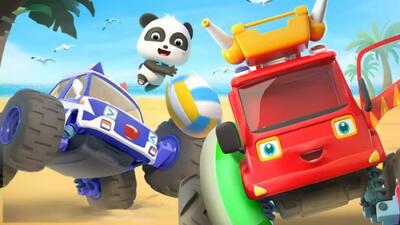 انیمیشن بیبی باس | BabyBus | آموزش زبان به کودکان ‍‍‍| ترانه کودکانه ماشین ها!