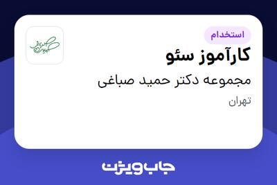 استخدام کارآموز سئو در مجموعه دکتر حمید صباغی