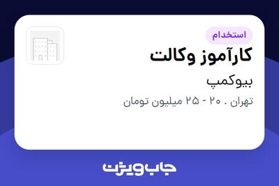 استخدام کارآموز وکالت در بیوکمپ
