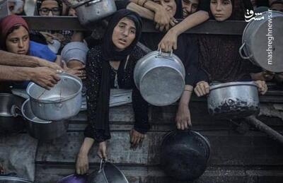 کاربران با هشتگ غزه از گرسنگی در حال مرگ است به پاخواستند