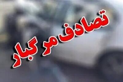یک کشته و ۲ مصدوم بر اثر واژگونی سواری سمند