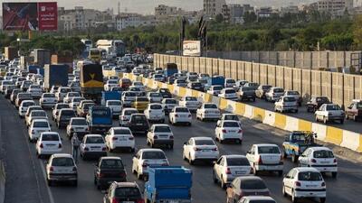 وضعیت ترافیکی معابر و بزرگراه‌های پایتخت