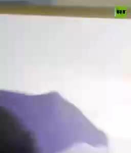 طوفان آخر الزمانی در هنگ کنگ ؛ مردم را باد برد
