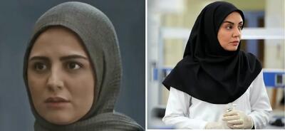 ستارگان  سریال آلا  در  فیلم زعفرانیه : ندا قاسمی و نیلوفر کوخانی در یک قاب!