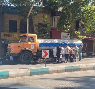 نقشه هشدار برای تهران؛ وضعیت قرمز منابع آبی پایتخت | اینفوگرافی