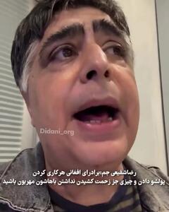 دفاع تمام قد رضا شفیعی جم از افغان ها + فیلم