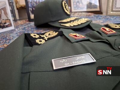 حضور جمعی از دانشجویان دانشگاه شهید بهشتی در منزل سردار سپهبد شهید غلامعلی رشید + فیلم