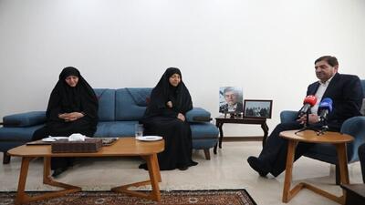 ابلاغ پیام و سلام خاص رهبر معظم انقلاب به خانواده شهید فریدون عباسی