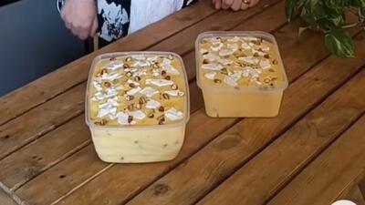 طرز تهیه بستنی سنتی خانگی ویژه روز‌های گرم تابستان + فیلم