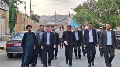 سفر رئیس سازمان ثبت به کردستان/ ادای احترام بابایی به مقام شهدا در سنندج