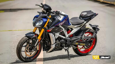 موتورسیکلت TVS Apache RTR 310 مدل 2025؛ چهره‌ای تازه و فناوری‌های پیشرفته‌تر
