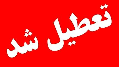 ادارات و دستگاه‌های اجرایی استان قزوین تعطیل شد