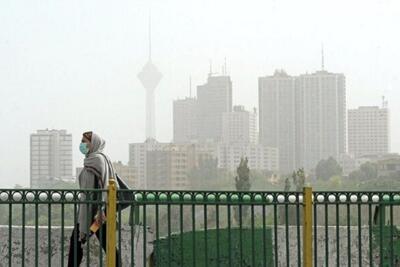 شرکت کنترل کیفیت هوا: وضعیت هوای تهران نارنجی و ناسالم برای گروه‌های حساس است