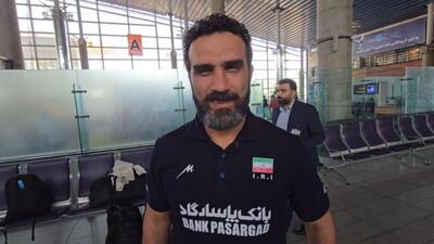 تندروان: خوشحالم که یار هفتم یعنی مردم ایران را یکبار دیگر در کنار والیبال میبینم