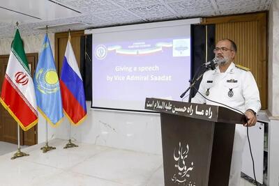 خواهان تعامل و همکاری در راستای تامین امنیت دریای خزر با کشورهای همسایه هستیم