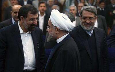 عکس/ حسن روحانی و محسن رضایی در یک جلسه محرمانه نظامی؛ دهه ۶۰