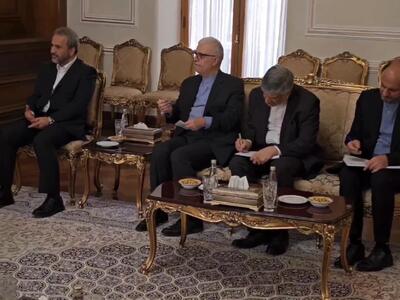 دیدار کمیساریای عالی سازمان ملل متحد با عراقچی
