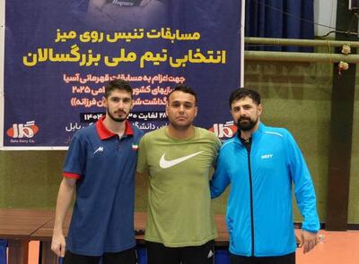نیما عالمیان نفر اول انتخابی پینگ‌پنگ/ ترکیب تیم‌ملی تکمیل شد - پارس فوتبال