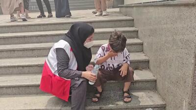 آخرین وضعیت امدادرسانى در حادثه حریق مجتمع تجارى در انزلى