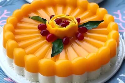 طرز تهیه 3 دسر با ژله و بستنی ساده و فوری