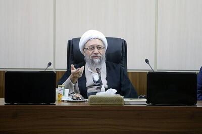 آیت‌الله آملی لاریجانی: نیرو‌های مسلح سیلی محکمی به رژیم صهیونیستی زدند