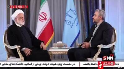 اژه ای: هدف اسرائیل از حمله به زندان اوین غائله‌آفرینی بود / ندانیان در حمله به زندان اوین همکاری کردند و کمک‌های بزرگی انجام دادند + فیلم