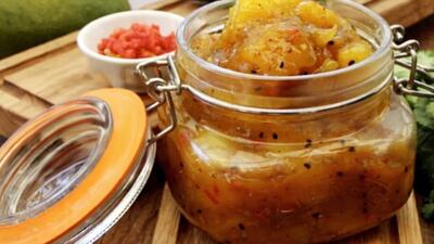 طرز تهیه چاتنی انبه هندی آسان