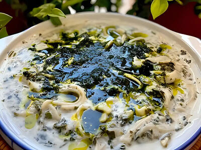 با این ترفند همیشه سبزی آش یا سوپ آماده داری +فیلم