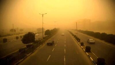 هوای مه آلود جاده اهواز به سوسنگرد به لطف سوخت نیزار‌ها + فیلم