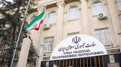 پاسخ سفارت ایران به اظهارات ترامپ علیه شرکتکنندگان در مراسم تشییع رهبر شهید - مردم سالاری آنلاین