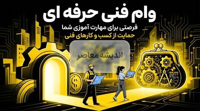 ثبتنام وام فنیحرفهای ۱۴۰۵؛ از ۲۰۰ میلیون تا یک میلیارد تومان با کارمزد ۴ درصد + راهنمای کامل